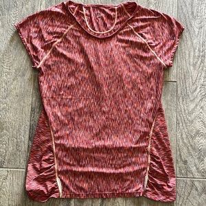Athleta Women Pop Space Dye Activewear Shirt